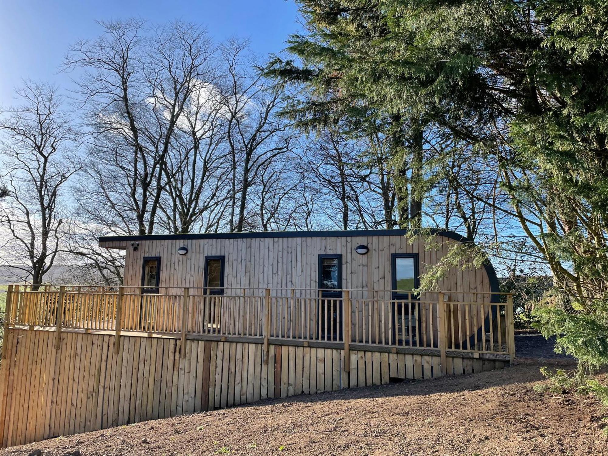 Acorn Lodge With Hot Tub Cupar Exteriér fotografie